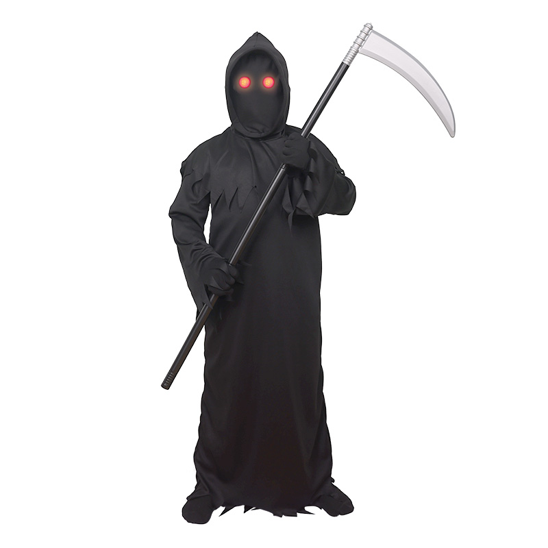 Halloween Grim Reaper Horror C - Black Face Mask Pack 评论和价格