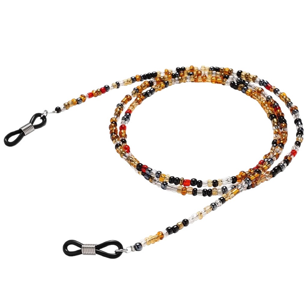 2-in-1 Non-slip Beaded Acrylic - Mask Chain Holder 评论和价格