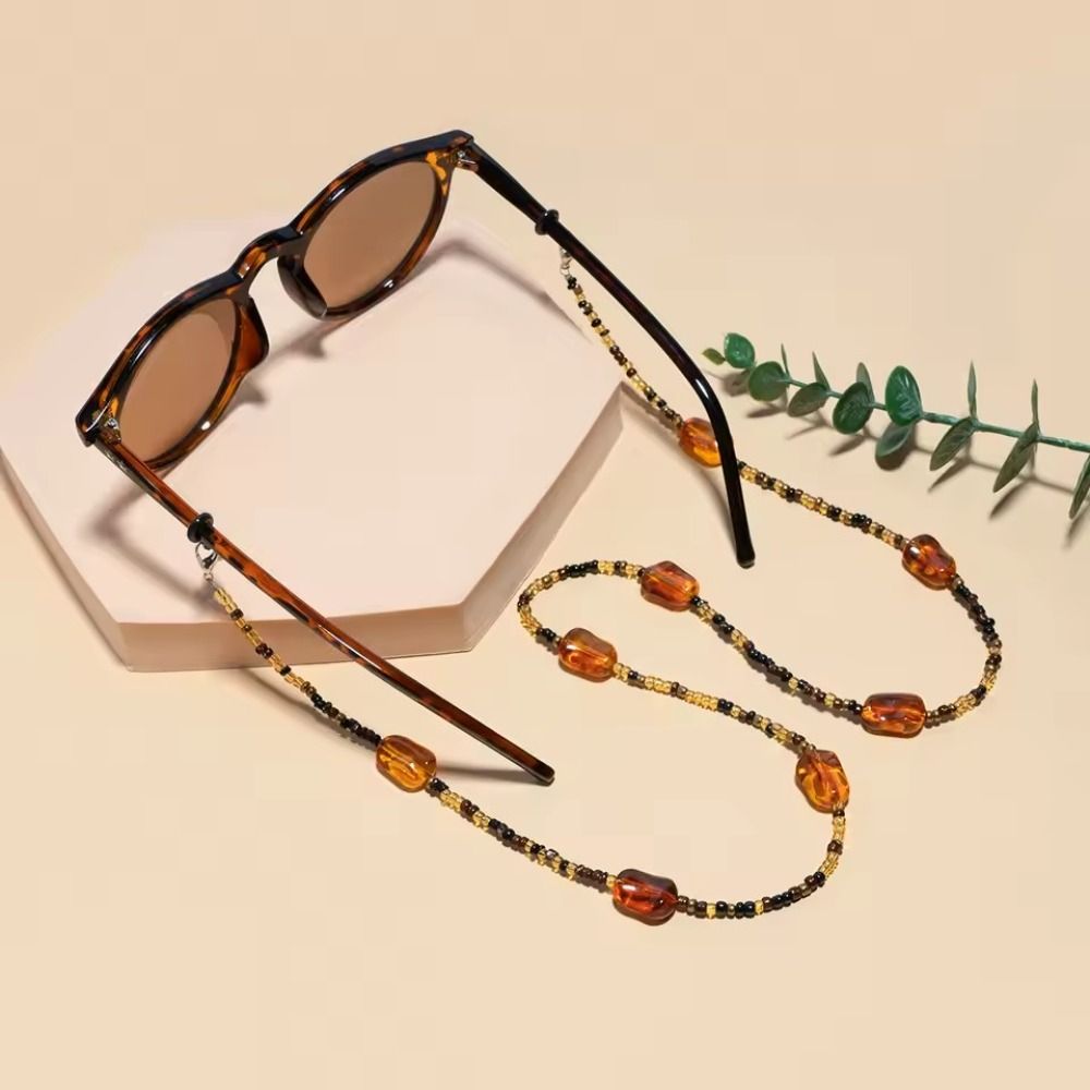 Anti Slip Anti Falling Eyeglas - Mask Chain Holder 评论和价格