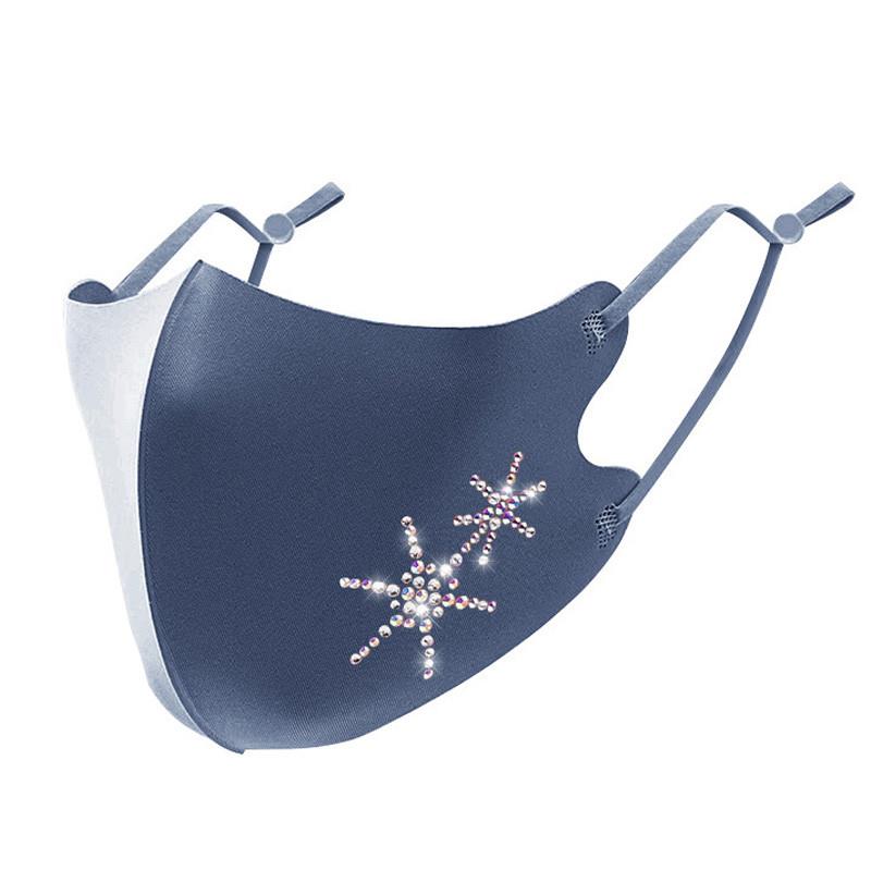 Women's Sparkling Rhinestone F - Cloth Face Mask Washable 评论和价格