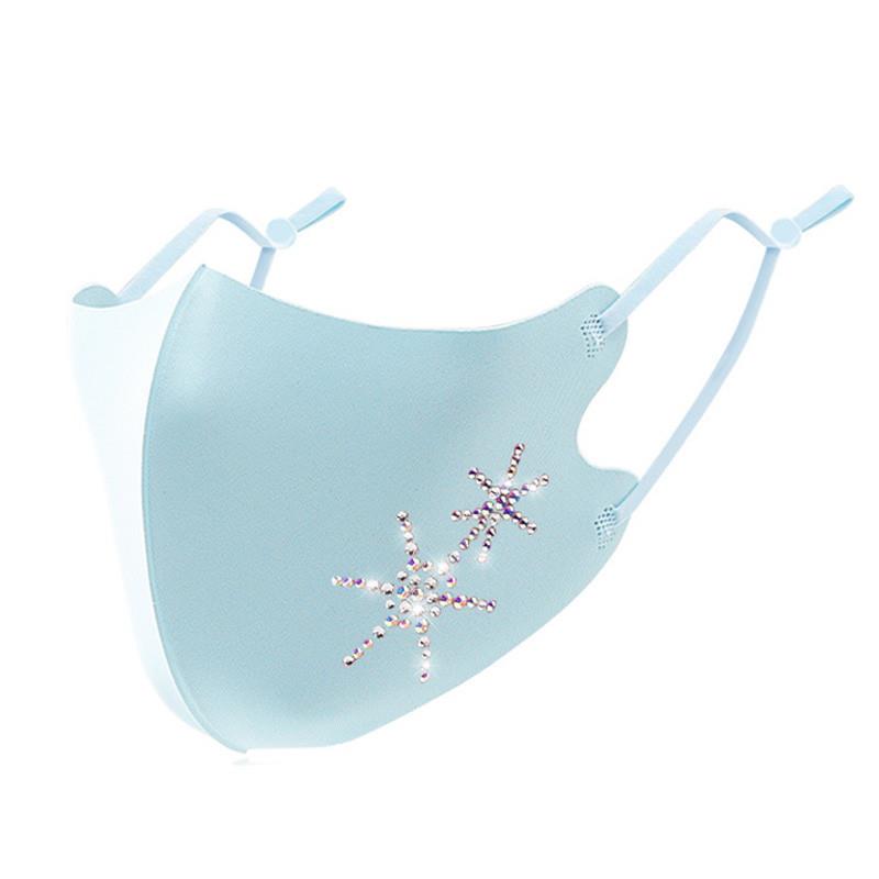 Women's Sparkling Rhinestone F - Cloth Face Mask Washable 评论和价格