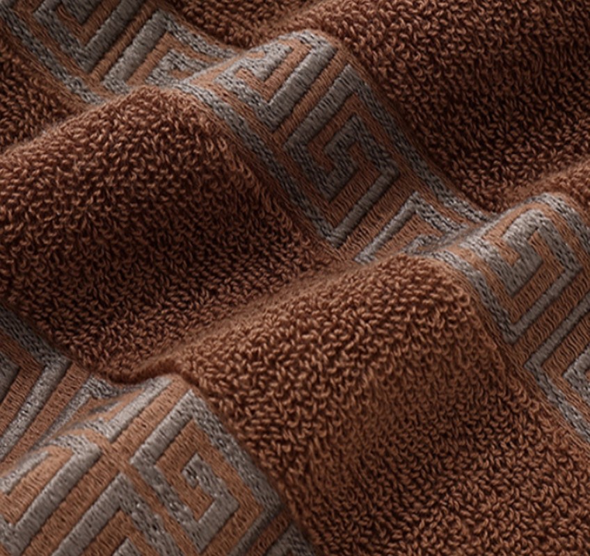 1/4/6pcs Brown Cotton Towels 3 - Cloth Face Mask Washable 评论和价格